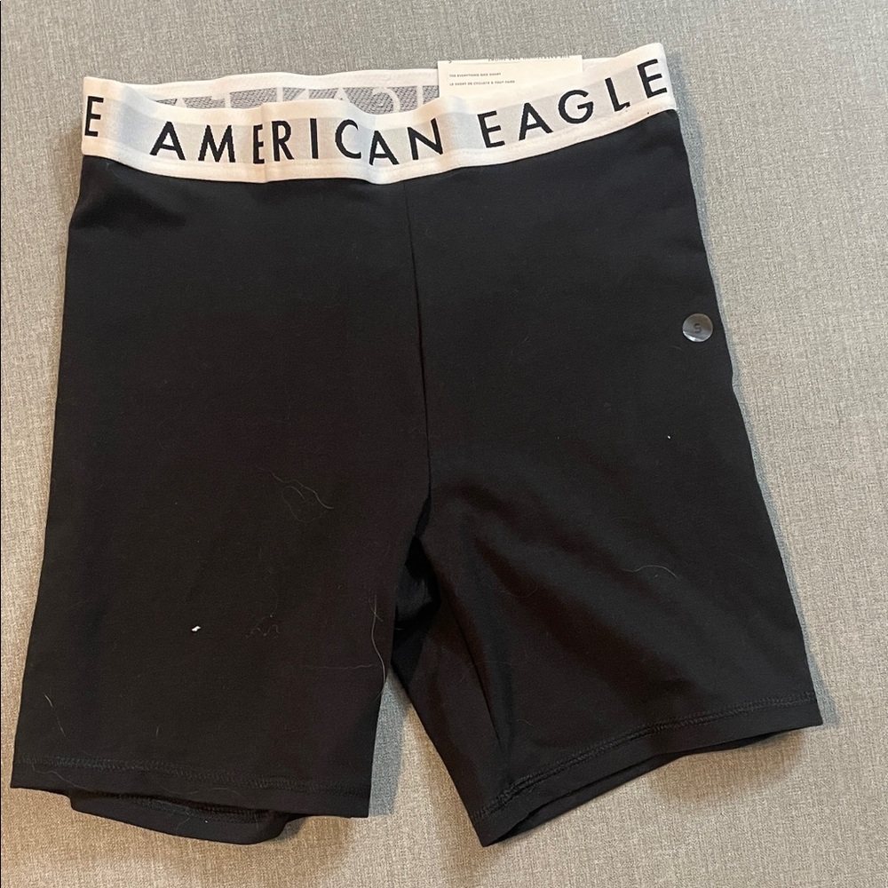 American Eagle Outfitters Black Bike Shorts